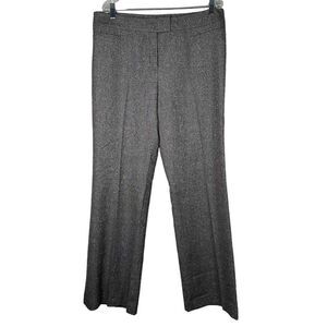 Lafayette 148 New York Trousers Career Dress Pants Gray Size 14